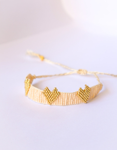 Pulsera TRES CORAZONES - comprar online