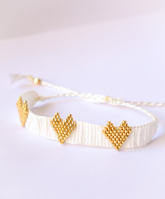 Pulsera TRES CORAZONES en internet