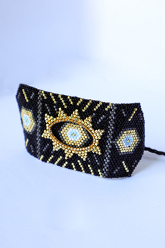 Brazalete OJO TEJIDO