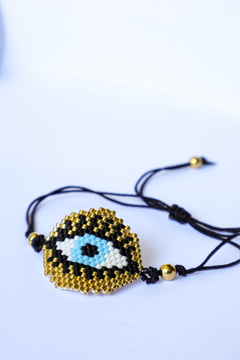 Pulsera OJO TURCO DORE