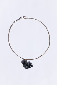 Collar/gargantilla DIJE CORAZON CRISTALES