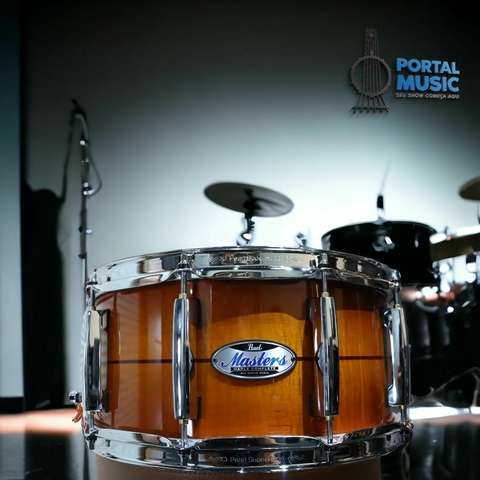 Caixa Pearl Masters Mct Maple Almond Red Stripe 14x6,5
