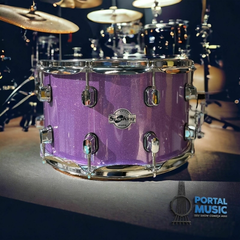 CAIXA SPANKING 14X08 PURPLE SPARKLE