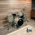 Bateria Acústica D One Rocket Dr18 Wss White Satin Bumbo 18