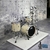 Bateria Acústica D One Rocket Dr18 Wss White Satin Bumbo 18 - Portal Music
