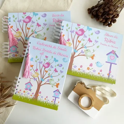 Kit Livro, Álbum e Caderneta Jardim Encantado 4