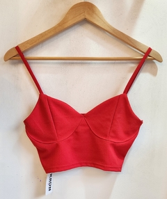 top rojo