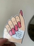 ￼6 TAGS MÃO HOLOGRAFICA COM MINI LIXA PARA UNHAS - comprar online