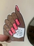 ￼6 TAGS MÃO HOLOGRAFICA COM MINI LIXA PARA UNHAS na internet