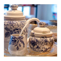 MATE CERAMICA CON ASA BLUE - comprar online