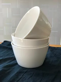 Bowl de cerámica color crema - comprar online