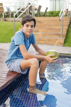 Camisa Algodão Pima - Infantil - loja online