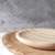 Plato de madera paraíso 20 cm