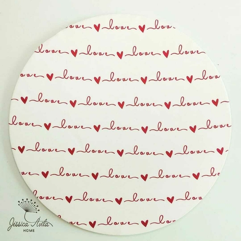 capa para base de MDF • love