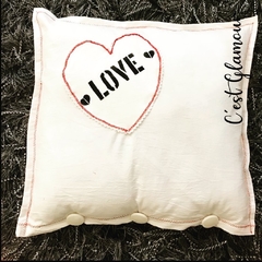 Almohadón LOVE - tienda online