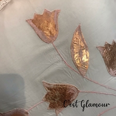 Almohadón GOLD ROSÉ - comprar online