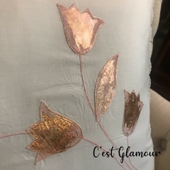 Almohadón GOLD ROSÉ - comprar online
