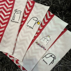 INDIVIDUALES FLORK x 4 - comprar online