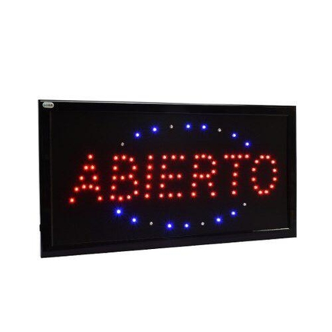 Cartel Luminoso Abierto