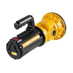 Linterna buscahuellas recargable con luz auxiliar y tripode - comprar online