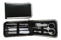 Set De Manicura Estuche De Cuerina