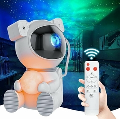 Astronauta con Luz y laser.