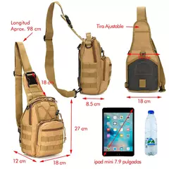 Morral Táctico 27cm - Área full 306