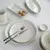 Set x 6 platos playos Rodas cream 26,5cm - shunika
