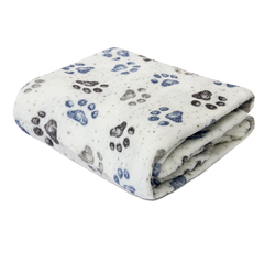Mantinha Soft Fleece Premium 2,0 x 1,8m - Pegadas