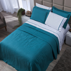 Cobre Leito Queen Versatile Micropercal 3 pçs - Mosaico
