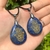 DIJE MANO DE FATIMA LAPISLAZULI