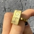 ANILLO LA LUNA TAROT DORADO 9 - comprar online