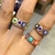 ANILLOS RESINA (8) - Vibrar en Luz