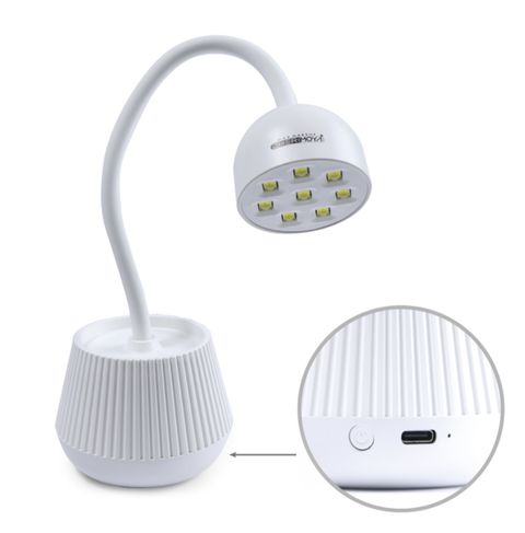 Cabina cherimoya Inalambrica Flor de Loto UV/Led 18W LAMPARA BH003274