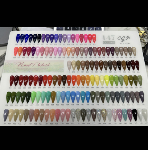 Esmalte city girl 7ml por cajas (12u) -