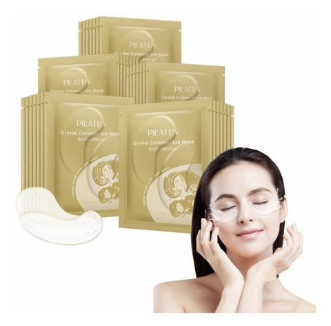 Mascarilla De Colageno Párpados Ojos Ojeras Pilaten