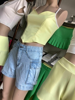 Short cargo de Jean OFERTA