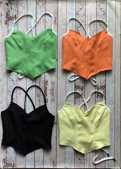 Corset sastrero con ojalillos - comprar online