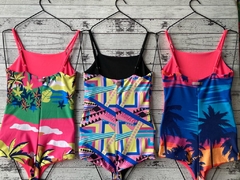 Enteriza con mini short en internet