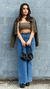 JAQUETA JEANS CROPPED CELESTIA na internet
