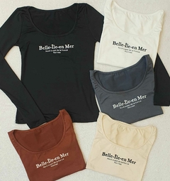 25/2054 Remera M.Soft Belle lle en Mer