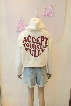 25/2267 Buzo Alg-Friza Accept Yourself Fully