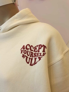 25/2267 Buzo Alg-Friza Accept Yourself Fully - Jelly