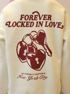 25/2268 Buzo Algodón Friza Forever Rocked in Love - tienda online