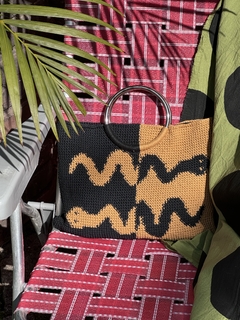 Cartera OBA bichas - caramel - comprar online