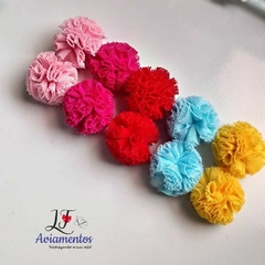 Pompom de Malha Misto 25mm