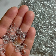 Elo Prata Em Alumínio 9mm