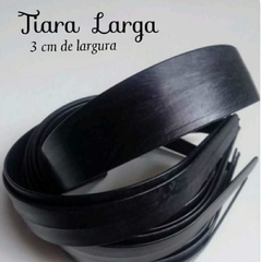 Tiara Larga Plástica 30mm