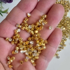 Strass De Costura Ss18 Dourado