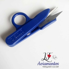Tesoura de Arremate Azul Royal